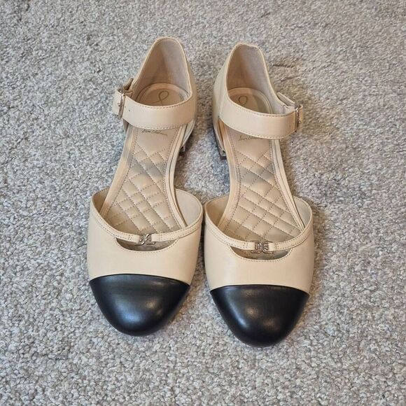 Sam Edelman Rylie Cap-Toe Mary Jane Flats Size 8.5 - Picture 2 of 7